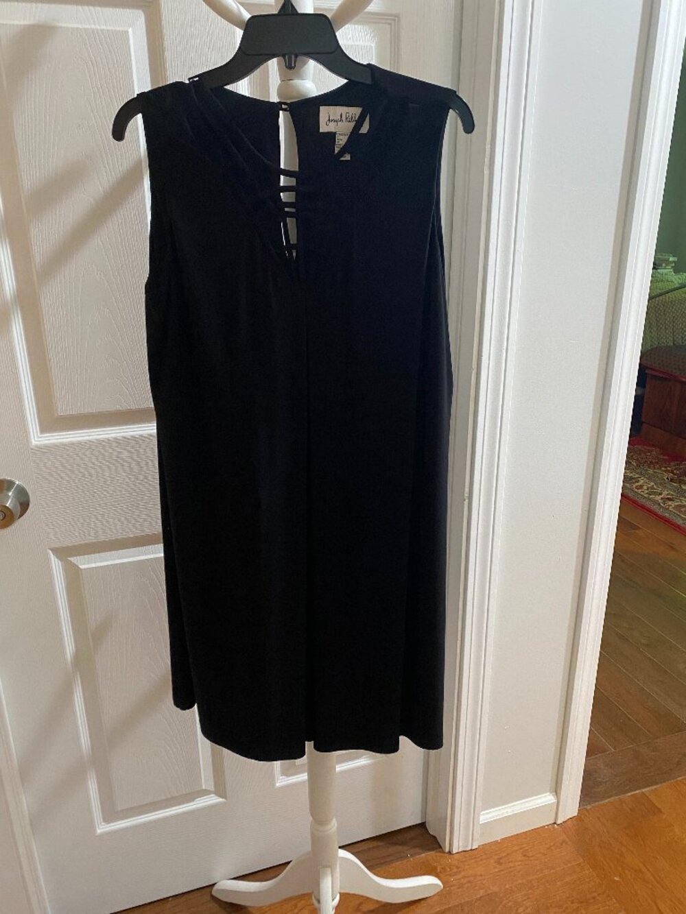 Joseph Ribkoff sleeveless, lined, party dress